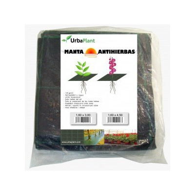 Malla antiherba negra 2,08x10m