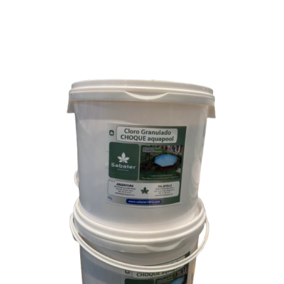 Cloro granulado de acción rápida
