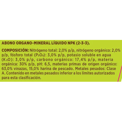 Adob per a geranis 1 l.