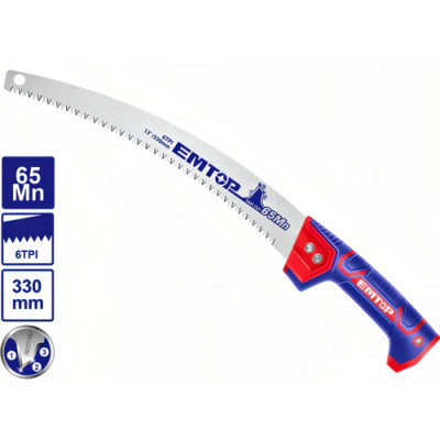 Serrucho de poda EMTOP 13" 330mm