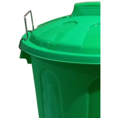 Cubell verd 50 litres amb tapa