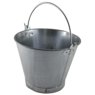 Cubell galvanitzat cònic 6 lts