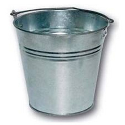 Cubo galvanizado cónico 10 l.