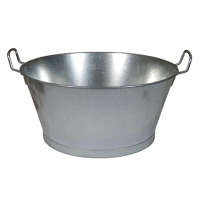 Barreño galvanizado 14 litros