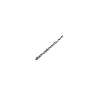 Cable de acero galvanizado 2mm rollo 50m