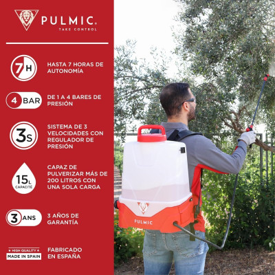 Pulverizador mochila Pulmic Pegasus 15