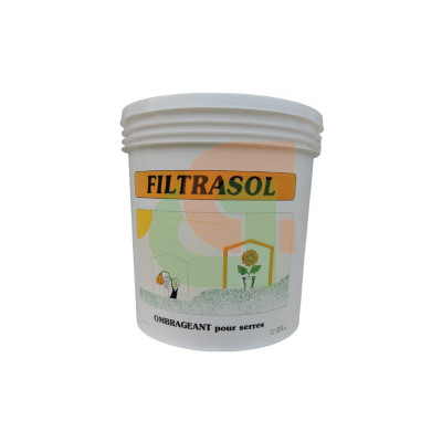 Pintura filtrasolar para invernaderos