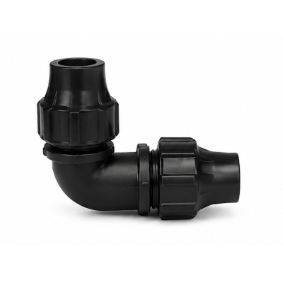 Codo Lock a tubo PE 20mm