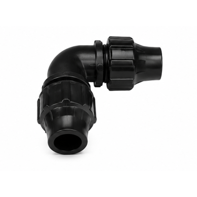 Codo Lock a tubo PE 20mm