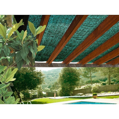 Malla d'ombreig 2x5m Verda