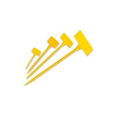 Etiqueta para plantar 15cm amarillo