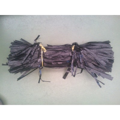 Rafia negra de 40cm