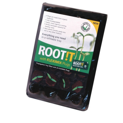 Bandeja propagadora y esponjas