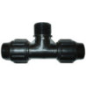Te mixta 1/2" Lock PE 16mm