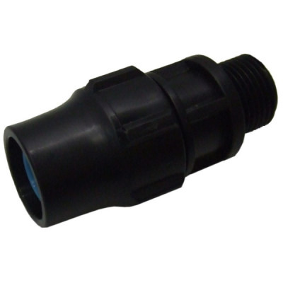 Enllaç rosca mascle 1/2" a tub de 16mm