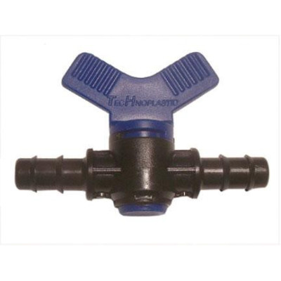 Grifo dentado  para tubería de PE de 12mm