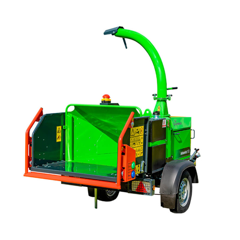 Lloguer de biotrituradora amb remolc GreenMech