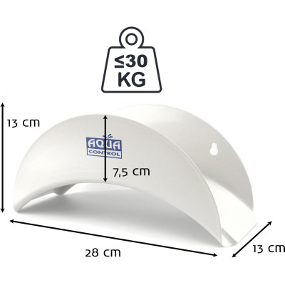 Soporte metálico para manguera