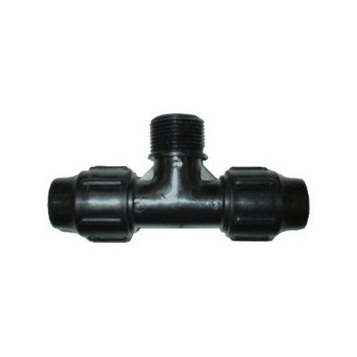 Te mixta 3/4"M, LOCK a tub de PE 20