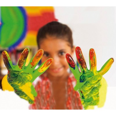 Guantes infantiles jardinería látex T4 Juba